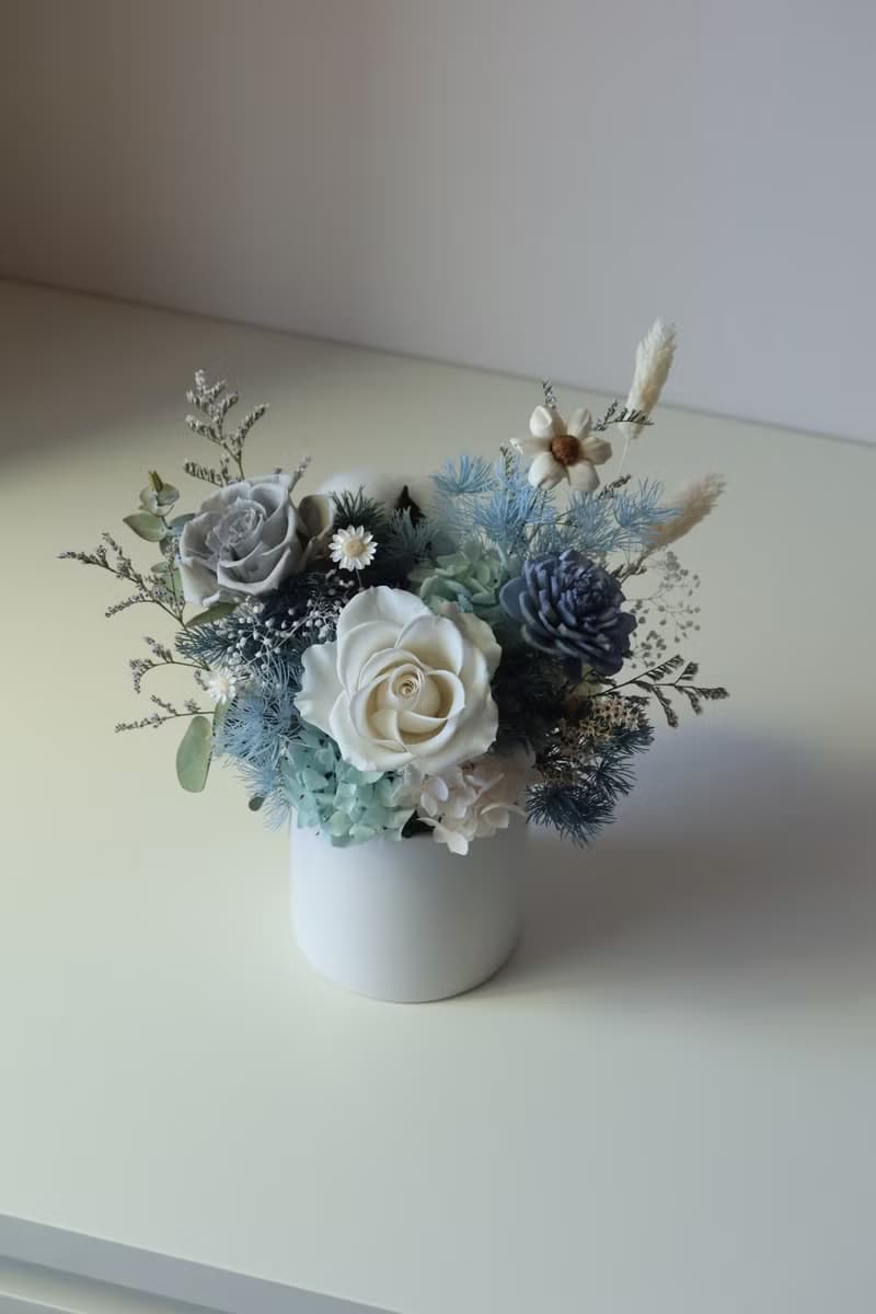 永生香氛桌花 開幕花禮 喬遷 辦公室小物