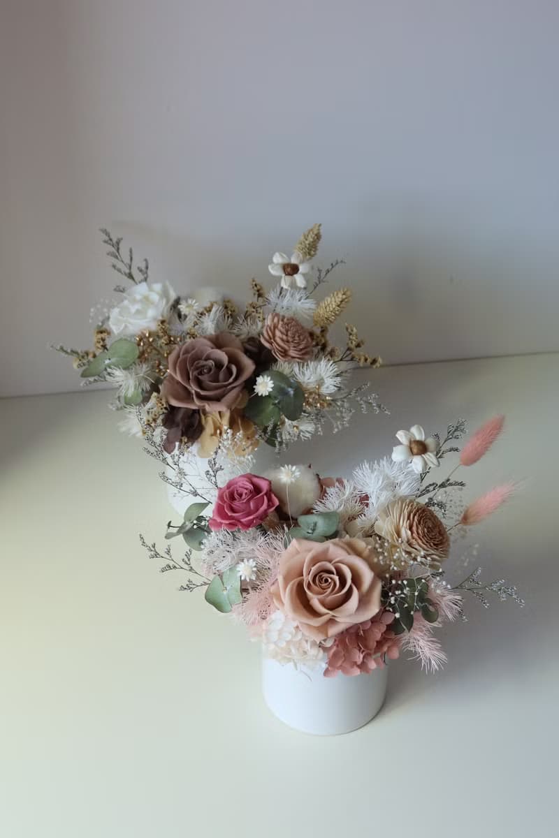 永生香氛桌花 開幕花禮 喬遷 辦公室小物