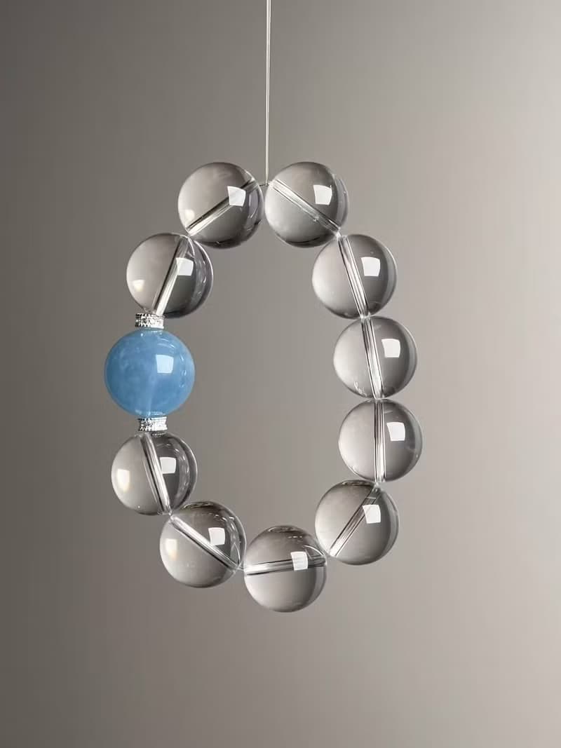 天然白水晶 海藍寶 Z-20250712-044