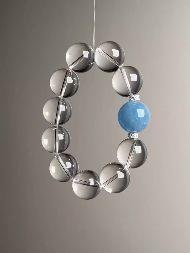 天然白水晶 海藍寶 Z-20250712-044