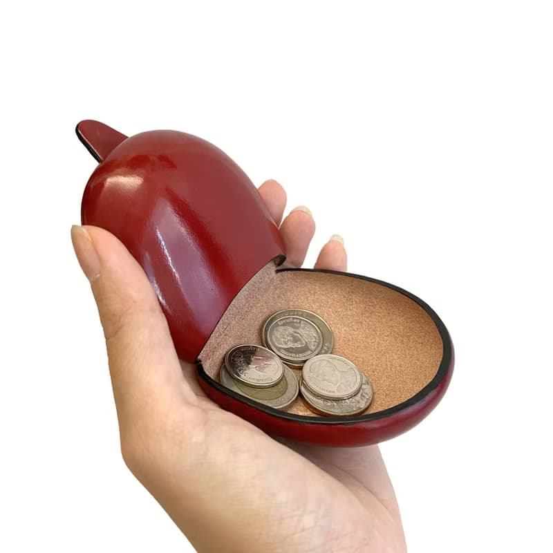 COIN CASE /OXIDE RED