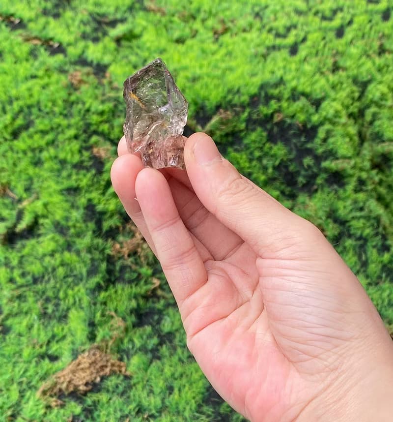 能量擺飾-天然能量冰透超七水晶原石 招財 智慧 療癒 旺事業