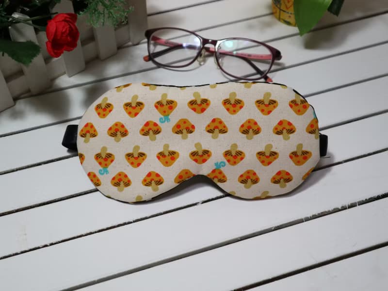 香菇   可調式 睡眠眼罩  紅豆溫敷眼罩 mask