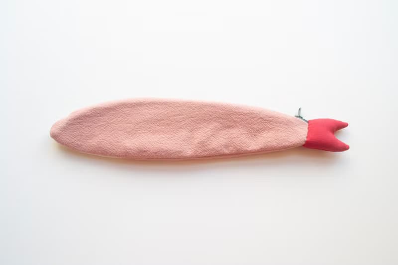 Travelling Tuna cutlery pouch - Bloom