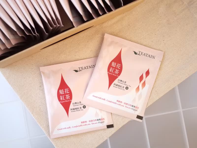 【立體茶包禮盒】魁花紅茶 25入│阿薩姆紅茶+台灣山茶的黃金比例