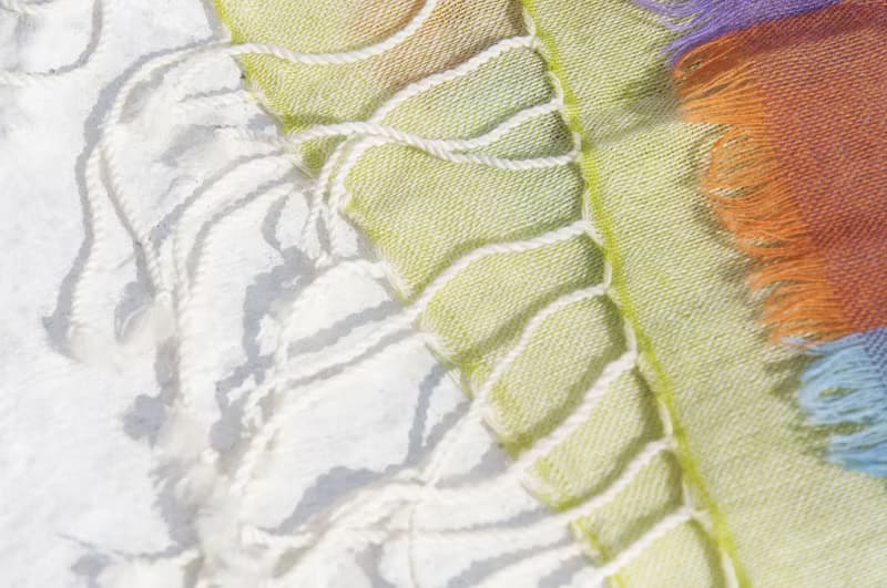 手織圍巾 刺繡羊毛披肩/針織圍巾/刺繡圍巾/羊絨披巾/喀什米爾Cashmere 聖誕節禮物 交換禮物 母親節 父親節-花