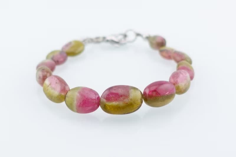 寶麗金珠寶-天然西瓜碧璽手鍊