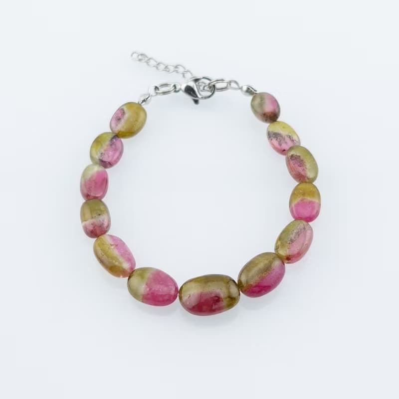 寶麗金珠寶-天然西瓜碧璽手鍊