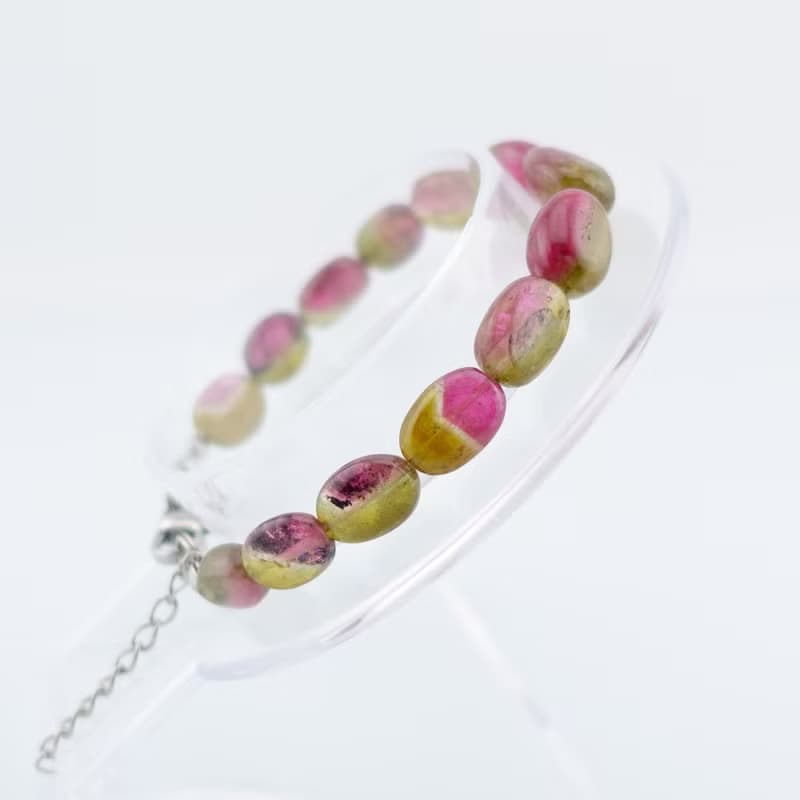 寶麗金珠寶-天然西瓜碧璽手鍊