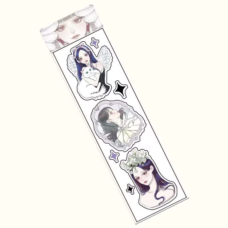 Angel Purple sticker