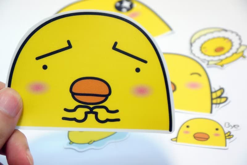 Bucute/行李箱/防水PVC貼紙/專業組/出國/旅行/防水貼紙/插畫
