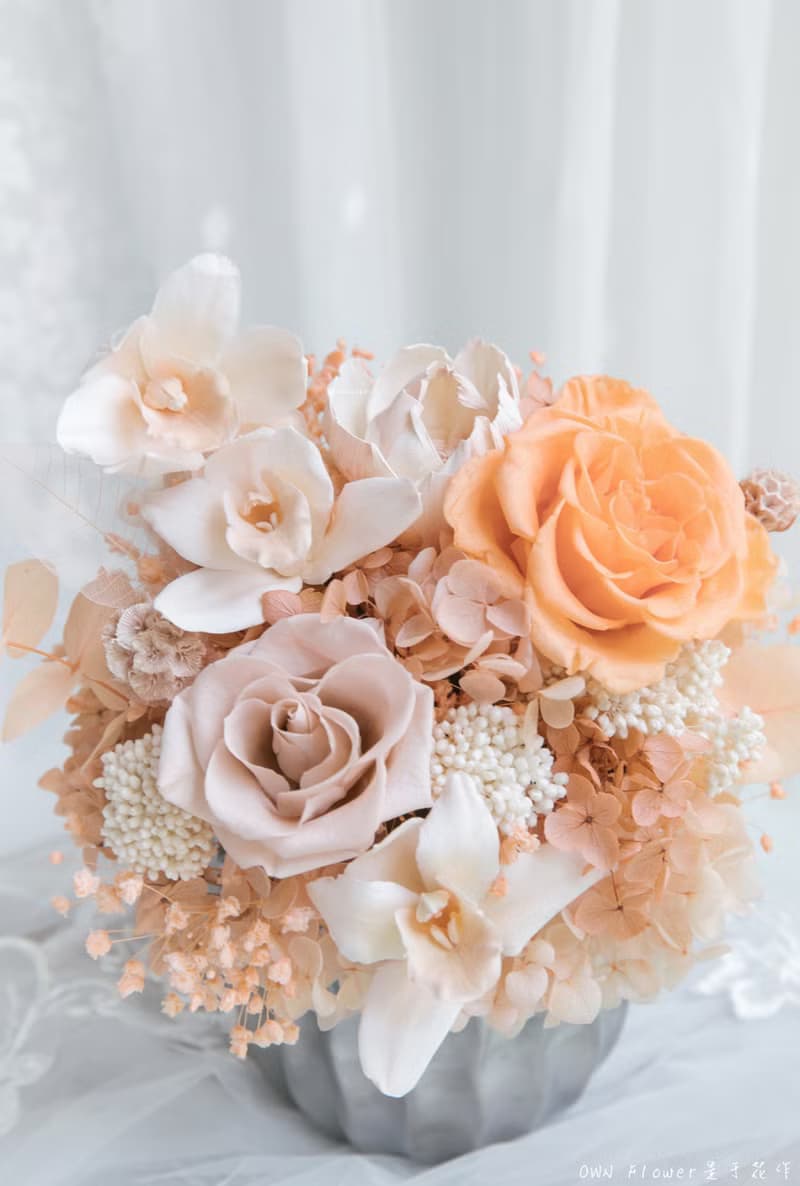 永生桌花/不凋盆花/花禮/盆花/開幕花禮/永生花禮/升遷/喬遷/賀禮