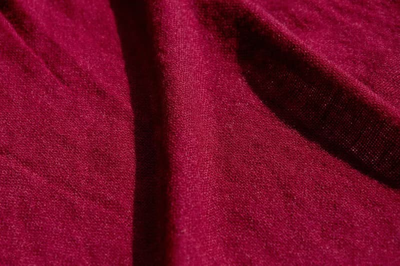 喀什米爾Cashmere/羊絨圍巾/純羊毛圍巾披巾/戒指絨披肩-深紅藏紅