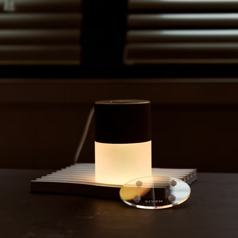 【快速出貨・夏隅香氛系列】擴香夜燈禮盒 10ml複方精油2入組