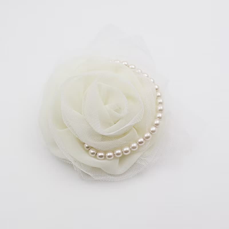 pearl and pink rose Flower corsage brooch pins,prom,wedding corsage,boutonniere