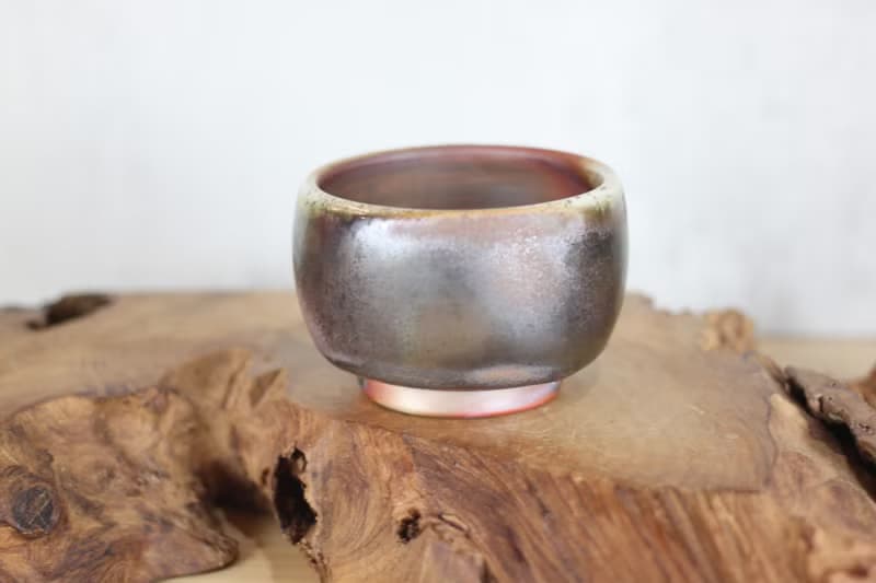 【送禮好物】160ml 柴燒 天目釉 手作茶碗 茶杯 名家葉敏祥作