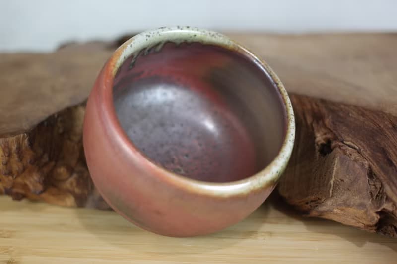 【送禮好物】160ml 柴燒 天目釉 手作茶碗 茶杯 名家葉敏祥作