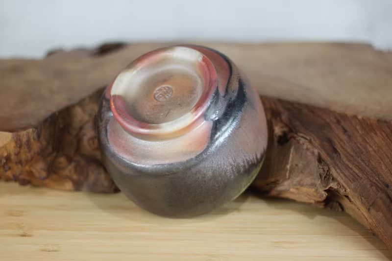 【送禮好物】160ml 柴燒 天目釉 手作茶碗 茶杯 名家葉敏祥作