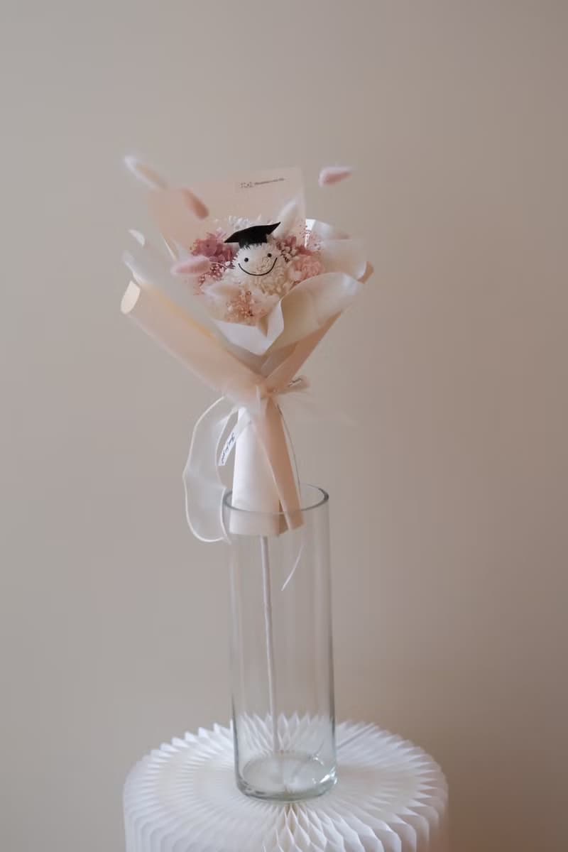 畢業雪球人花束