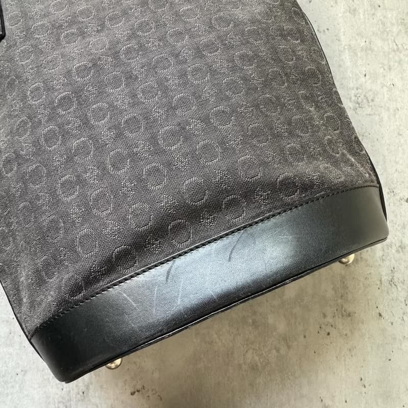 中古正品 Celine 思琳 黑色老花 雙肩包 手提包 Tote 男女適用