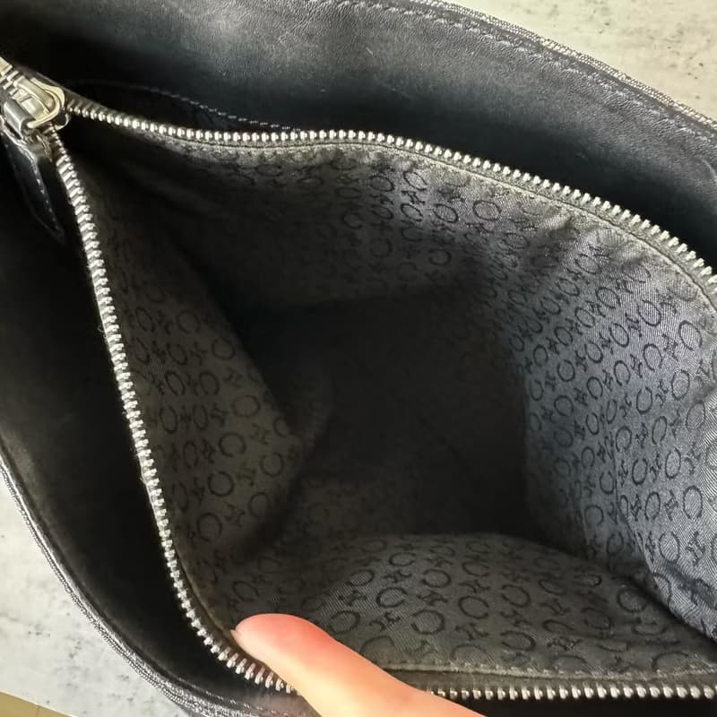 中古正品 Celine 思琳 黑色老花 雙肩包 手提包 Tote 男女適用