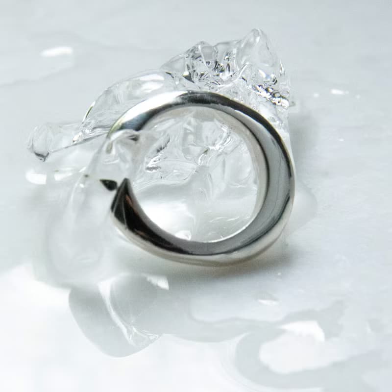 Silver -  RING | EAR CUFF - 兩用純銀戒指耳扣