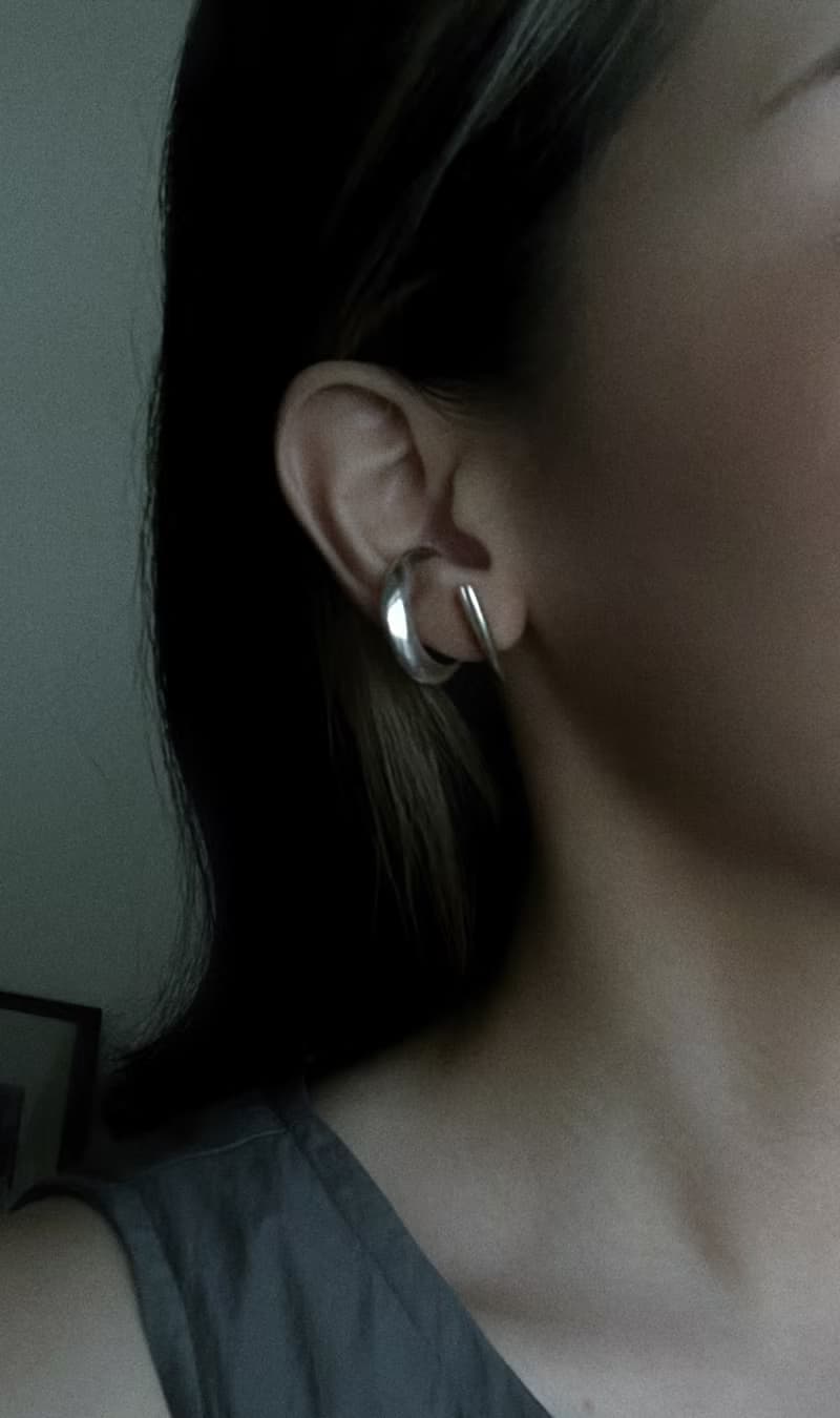 Silver -  RING | EAR CUFF - 兩用純銀戒指耳扣