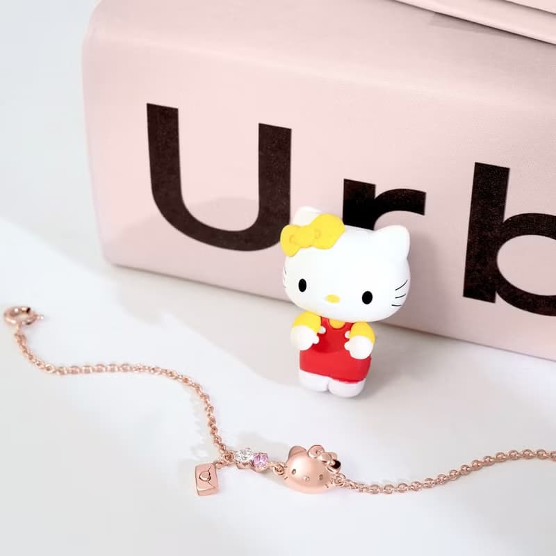 Small Gift for U系列-Hello Kitty 凱蒂貓禮物純銀手鍊