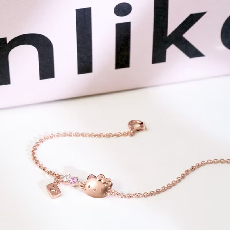 Small Gift for U系列-Hello Kitty 凱蒂貓禮物純銀手鍊