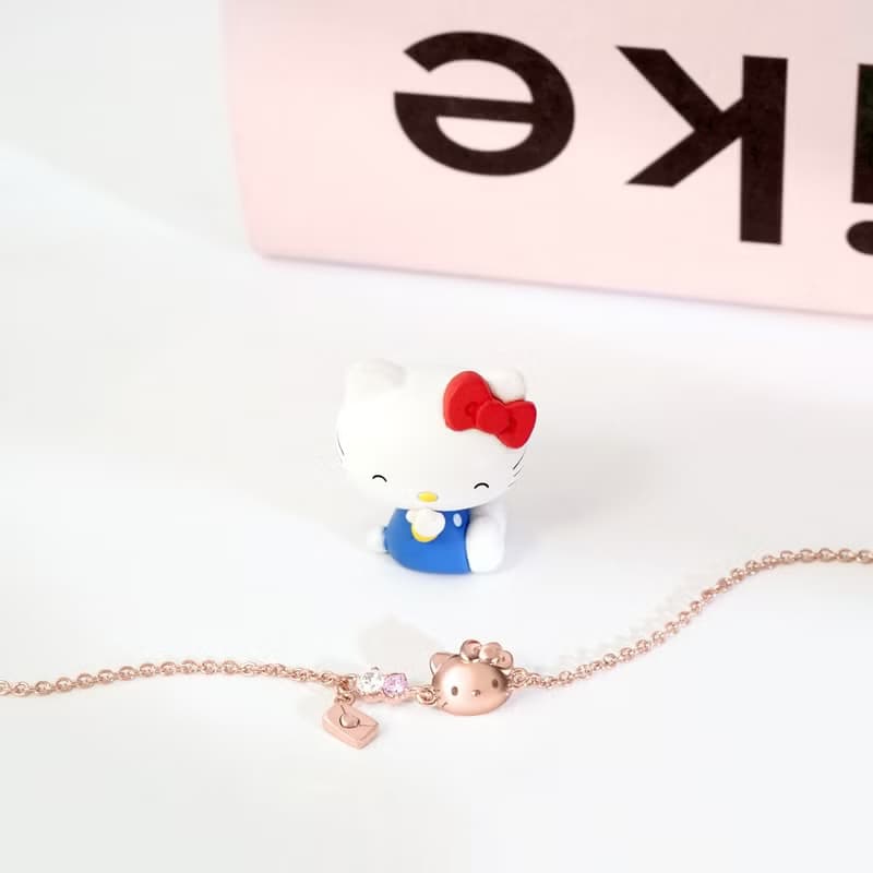 Small Gift for U系列-Hello Kitty 凱蒂貓禮物純銀手鍊