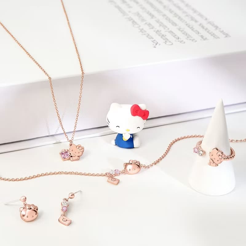 Small Gift for U系列-Hello Kitty 凱蒂貓禮物純銀手鍊