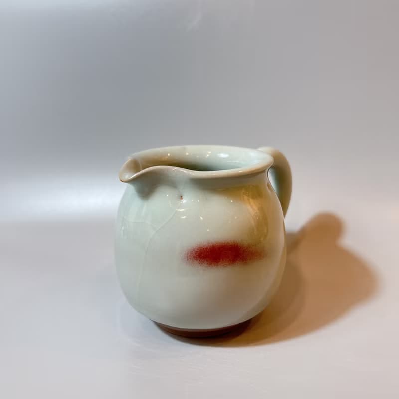 溫潤天青銅紅正把茶海 / 極品青瓷 / 小平凡手作