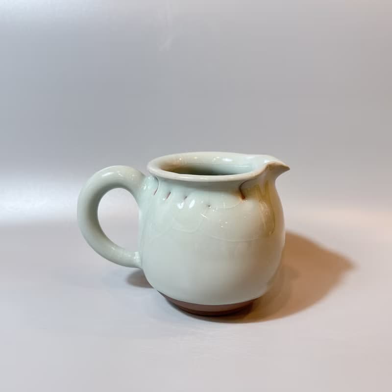 溫潤天青銅紅正把茶海 / 極品青瓷 / 小平凡手作