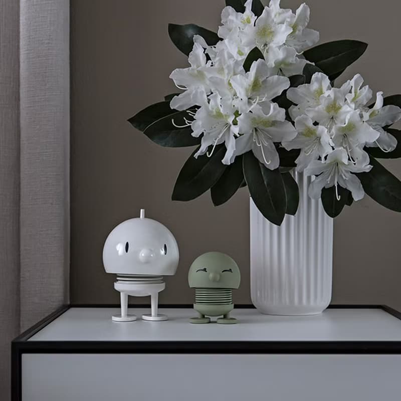 【哈特寶】Hoptimist Bumble M 丹麥微笑彈簧公仔-白