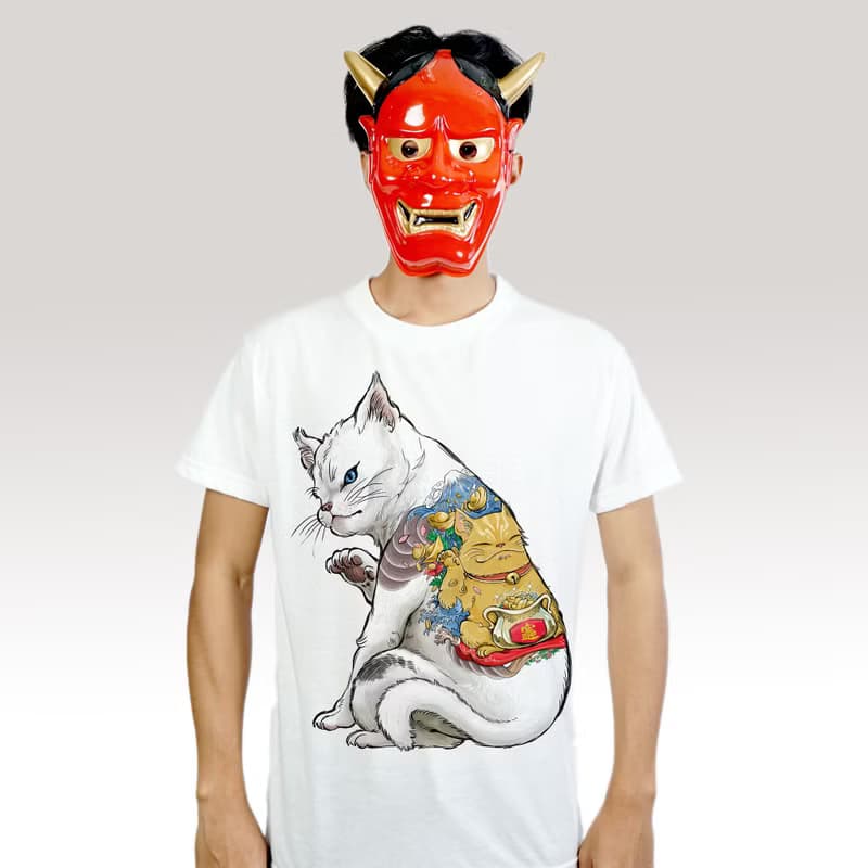 Neko tattoo Maineiki neko Chapter One T-shirt