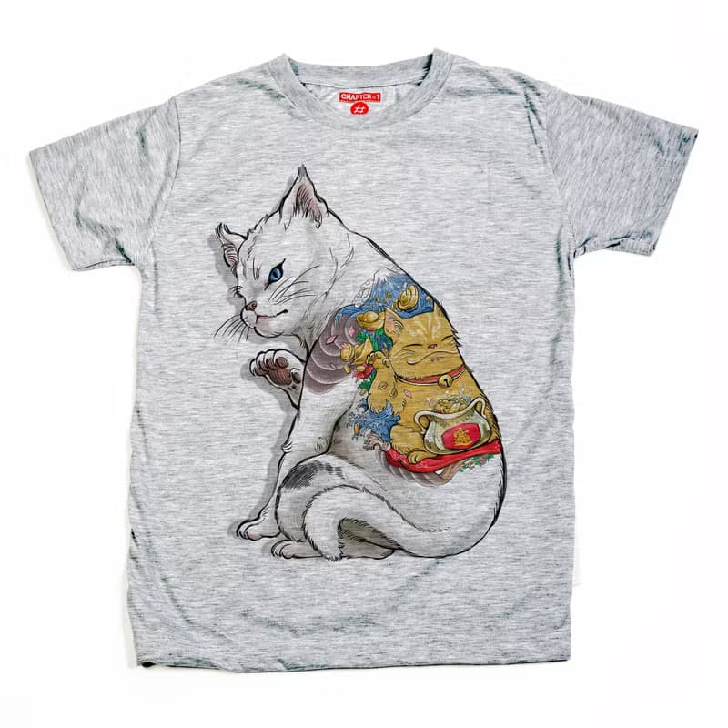 Neko tattoo Maineiki neko Chapter One T-shirt