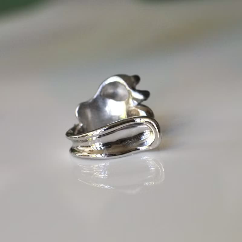 よじ登りパンダイヤーカフ 左耳用