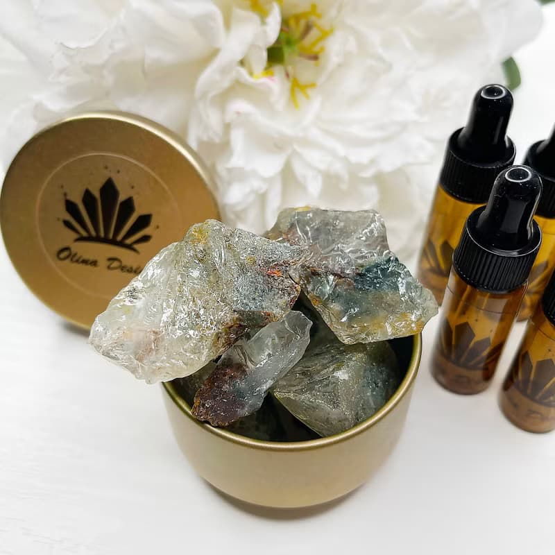 淨化神器 白水晶 香氛 擴香 薰香石 療癒 擴香石 香氛 草莓晶