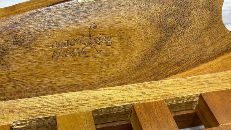 復古 Jens Quistgaard 用於 Dansk 柚木格子托盤 (ACACIA)