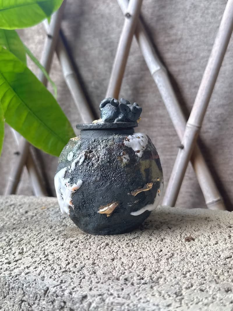 礁岩2兩茶倉-余華宇老師手作