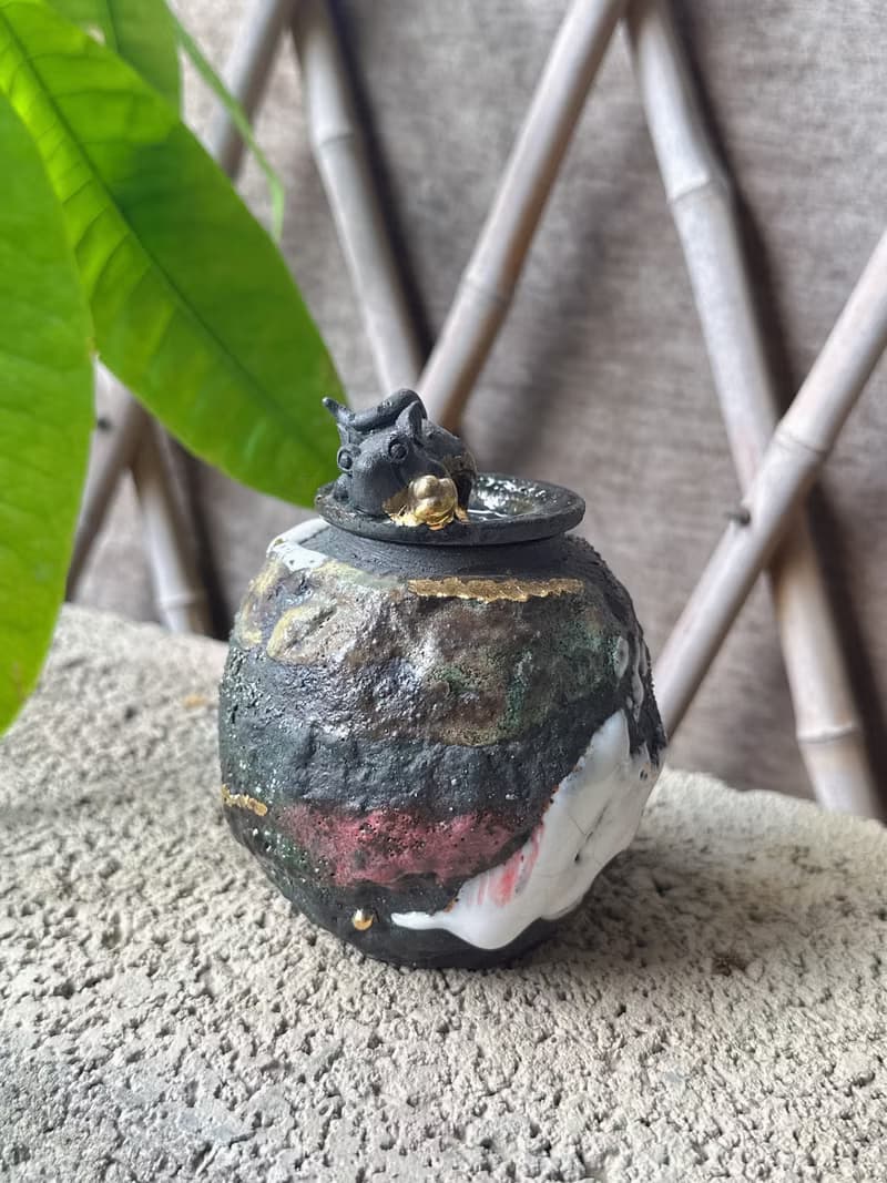 礁岩2兩茶倉-余華宇老師手作