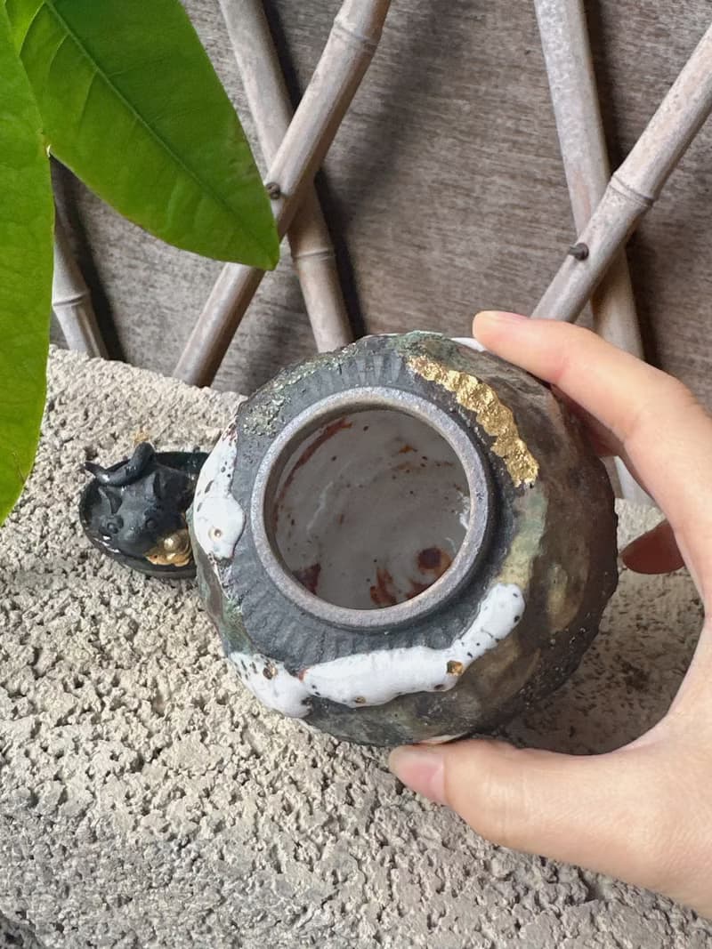 礁岩2兩茶倉-余華宇老師手作