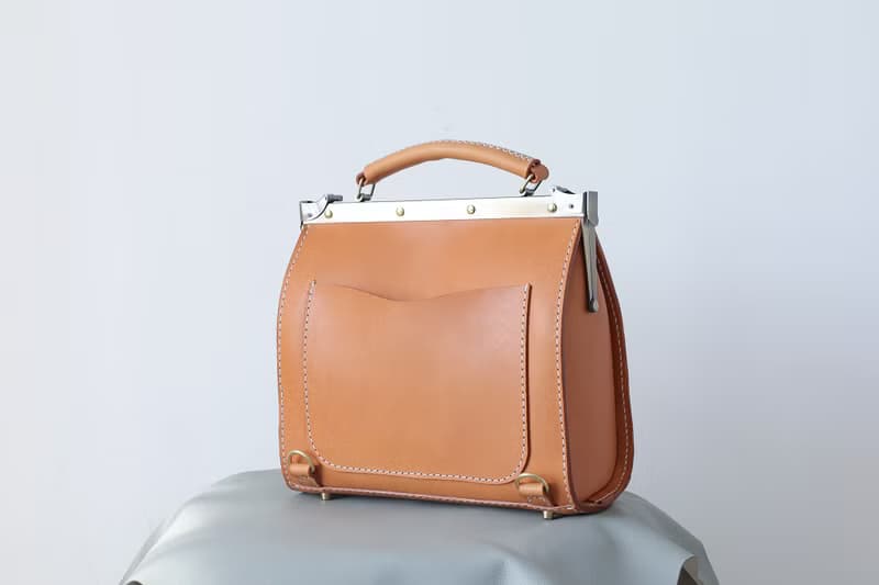 Frame Bag 复古口金背包 手提包 真皮手工双肩包