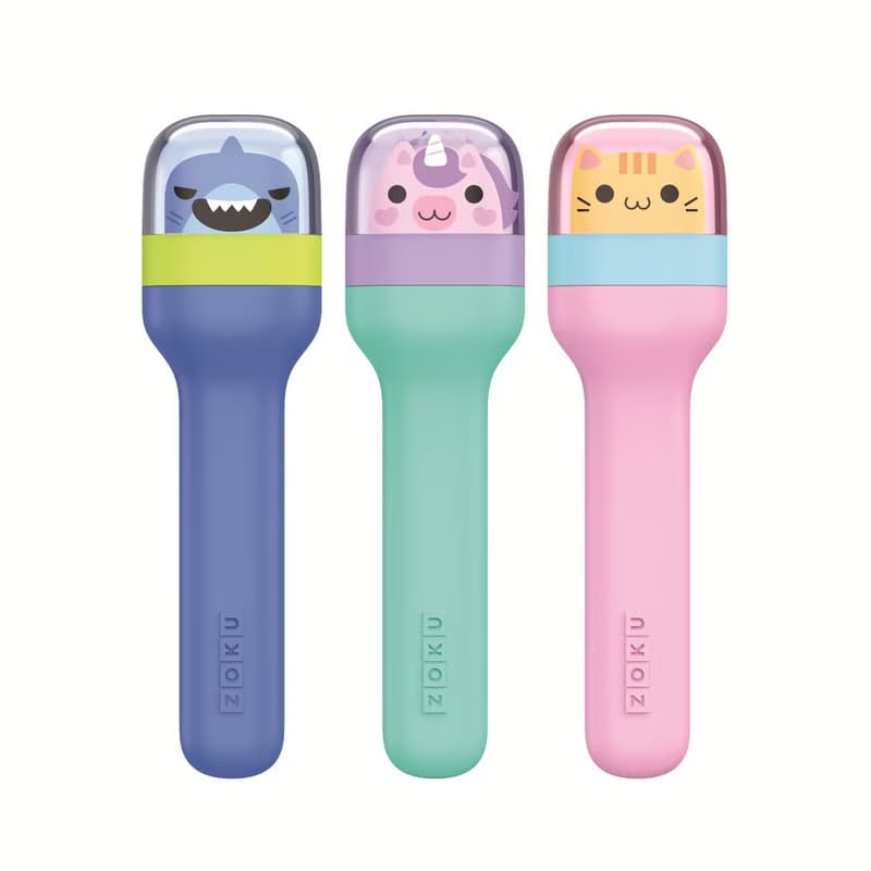 ZOKU 不鏽鋼外出攜帶型兒童餐具套裝 - 萌萌獨角獸