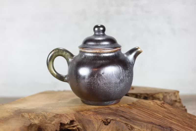 【送禮好物】240ml 天然落灰 柴燒茶壺 鶯歌名家葉敏祥手作