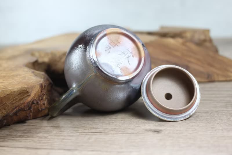【送禮好物】240ml 天然落灰 柴燒茶壺 鶯歌名家葉敏祥手作