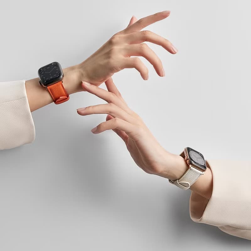 Apple Watch 日落橙 • 贈皮革油 真皮 皮革 手錶 錶帶