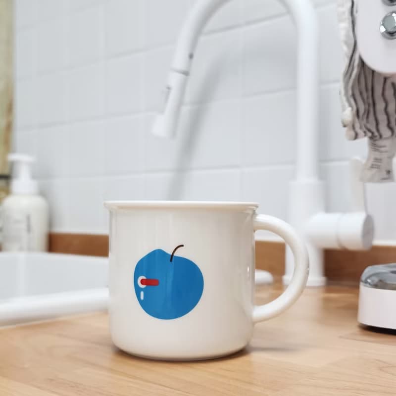 Apple & Key Mug_400ml