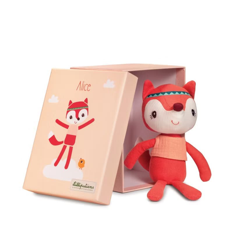 【比利時Lilliputiens】好安心陪伴玩偶-愛麗絲小狐