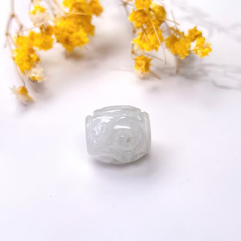 【萬事亨通】冰種翡翠雕花路路通項鍊 | 天然緬甸玉翡翠A貨 |送禮